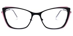 Divas Cateye Black Glasses0