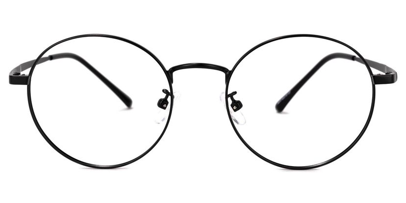 Garbsen Round Black Glasses