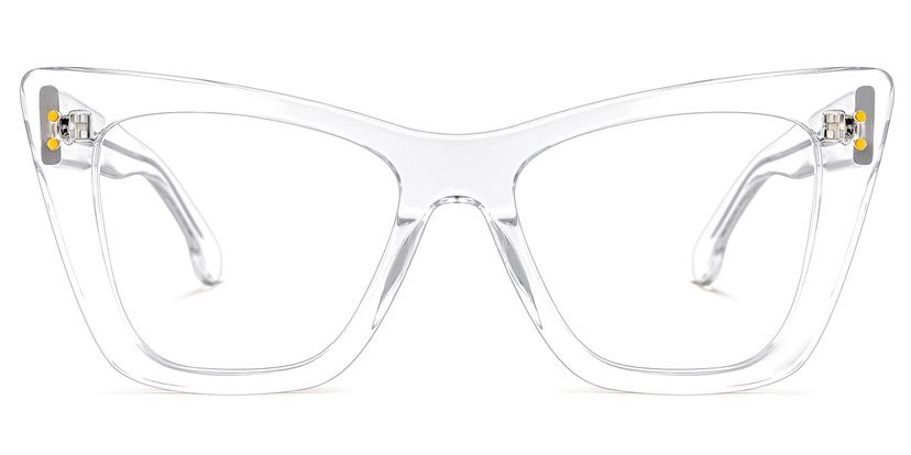 Kovacina Cateye Clear Glasses