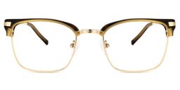 Simmons Browline Brown Glasses0