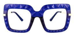 Amecia Square Blue Glasses0