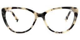 Amena Cateye Light-Tortoise Glasses0