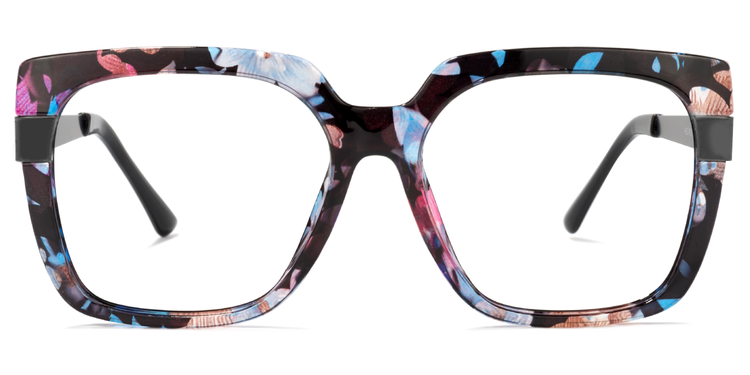 Reeves Square Floral Glasses