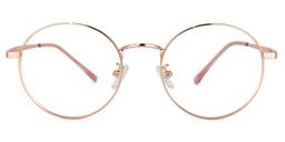 Garbsen Round Rose-Gold Glasses0
