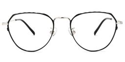 Francis Geometric Black Glasses0