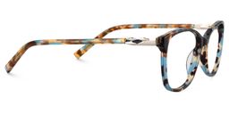 Candida Square Blue Tortoise Glasses4