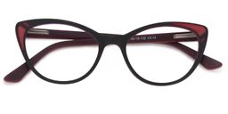 Canute Cat eye Black Glasses1