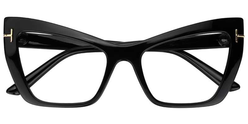 Cateye Black Glasses | Zeelool Eyeglasses Online1