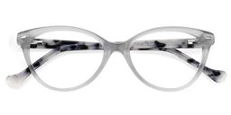 Carlos Oval Gray Glasses1