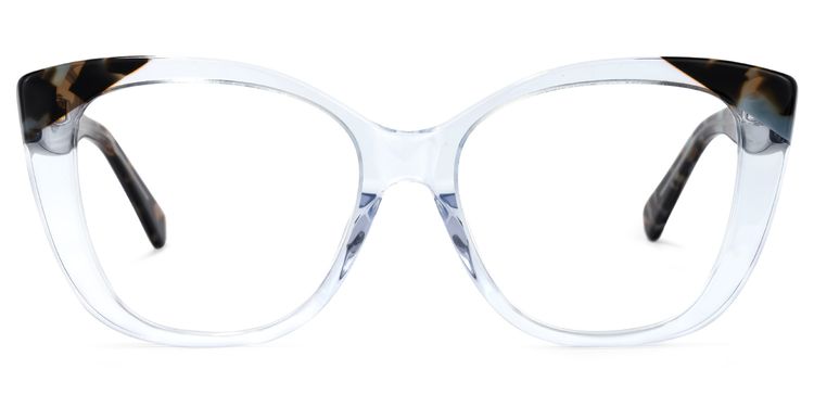 Liranzo Cateye Blue Glasses
