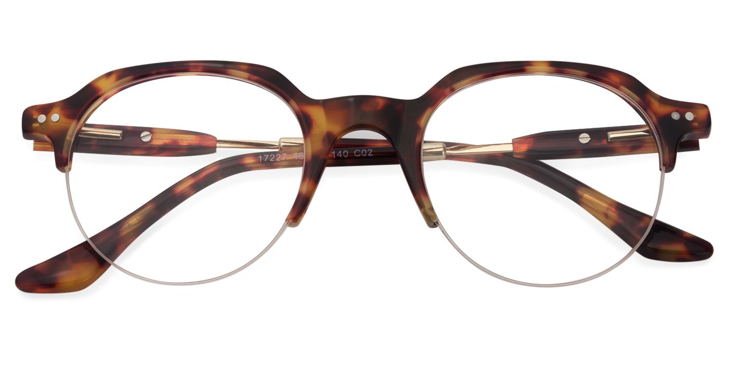 Round Tortoise Glasses | Zeelool Glasses1