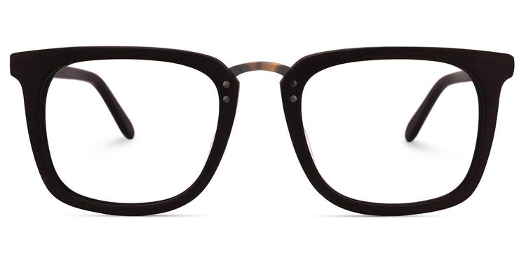 Earle Rectangle Wood Glasses