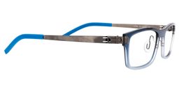Antonia Rectangle Blue Glasses3