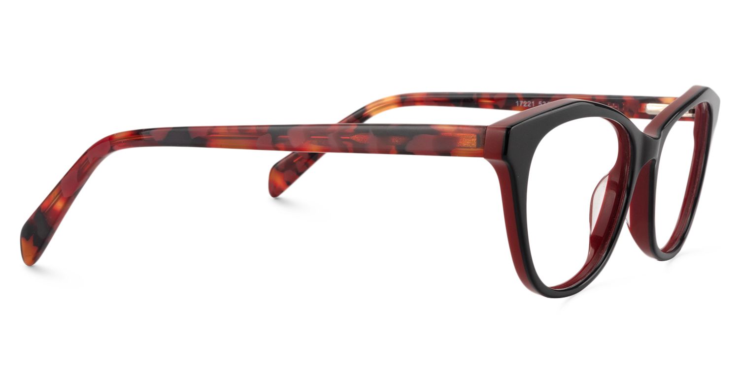 Rectangle Black Glasses | Zeelool Glasses4