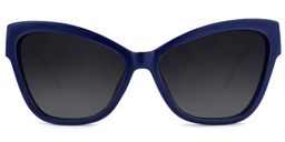 Griffin Cateye Dark-Blue Sunglasses0