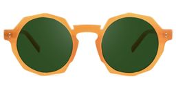Goodwin Geometric Earthy-Yellow Glasses5
