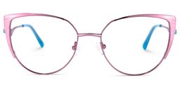 Garner Cateye Purple Glasses0