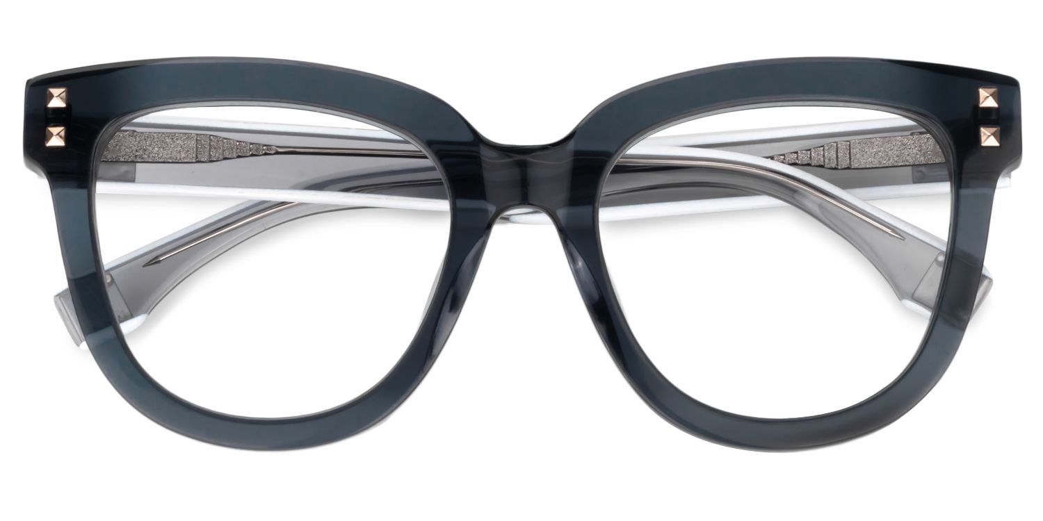 Round Gray Glasses | Zeelool Glasses1