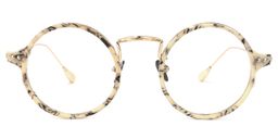 Ortiz Round Light-Tortoise Glasses0