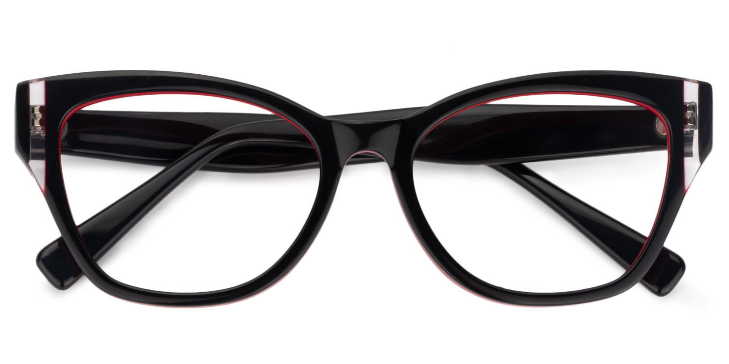 Square Black Glasses | Zeelool Glasses1