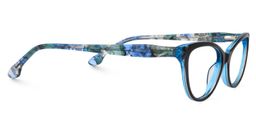 Celestyn Cat Eye Dark Blue Glasses4