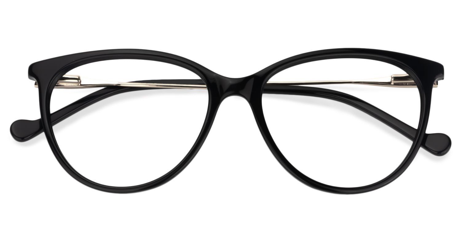 Round Black Glasses | Zeelool Glasses1
