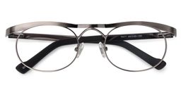 Cassius Aviator Silver Glasses1