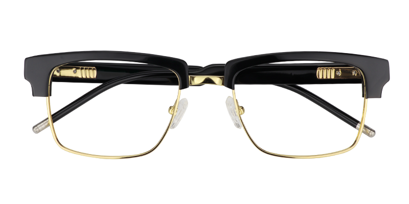 Rectangle Black Glasses | Zeelool Eyeglasses Online1