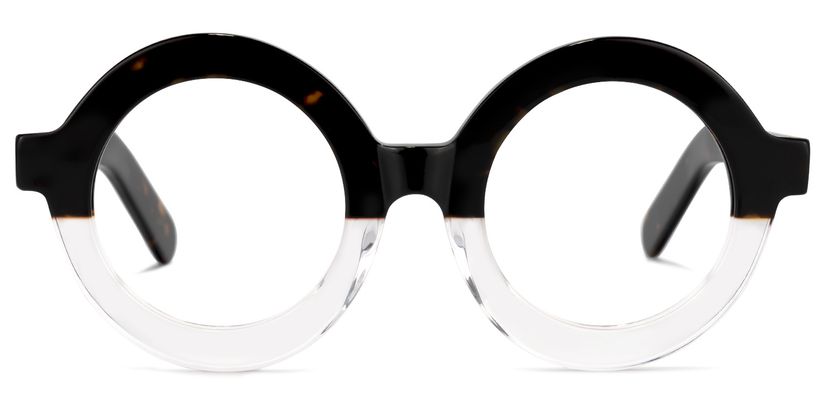 Calhoun Round Two-Tone Glasses