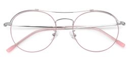Celia Aviator Pink Glasses1