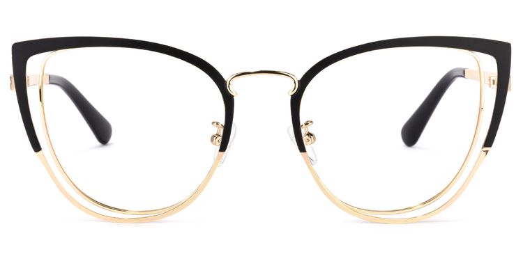 Harvey Black Cat eye Glasses