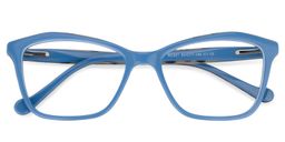 Cesar Rectangle Blue Glasses1