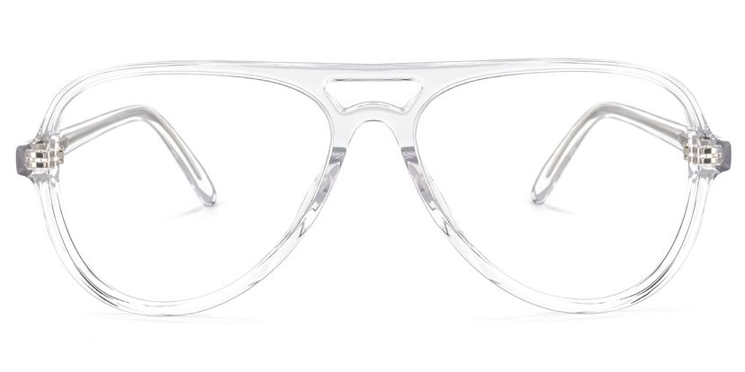 Erwin Geometric Clear Glasses