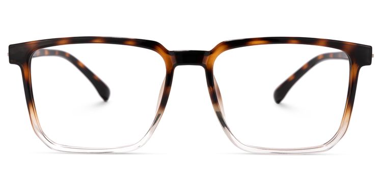 Zavala Rectangle Tortoise Glasses