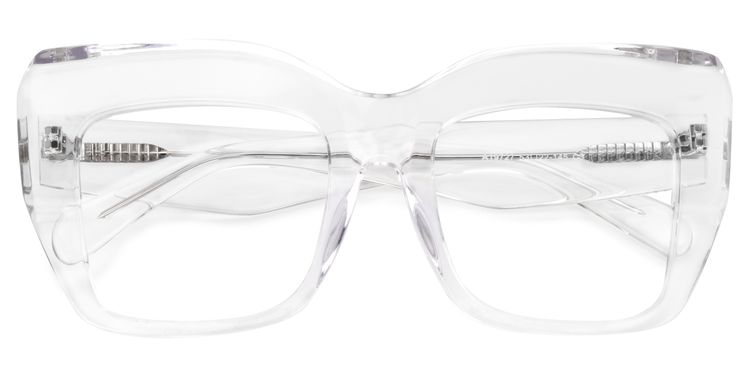 Charmaine Cat Eye Clear Glasses