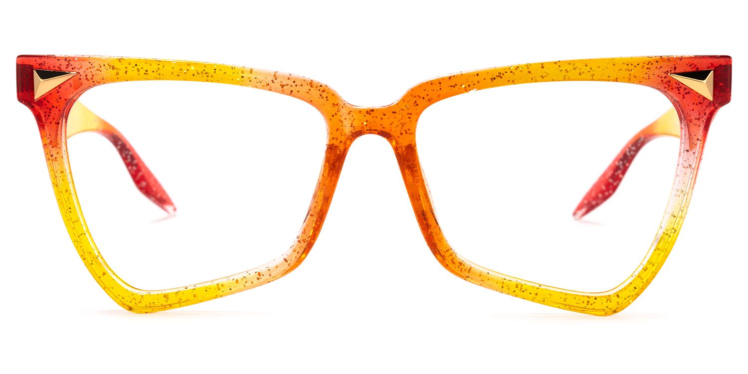 Geometrical Rainbow Eyeglasses | Zeelool Glasses0