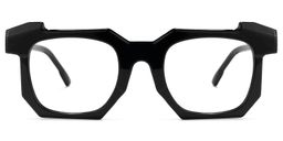 Furlow Square Black Glasses0
