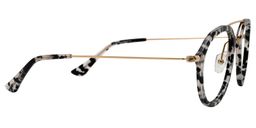 Chars Aviator Black-White Glasses4