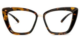 Shelonda Cateye Tortoise Glasses0