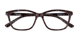 Deidre Rectangle Brown Reading Glasses1