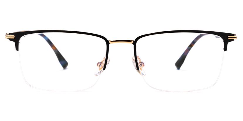 Simms Black Square Glasses