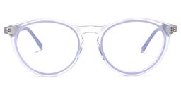 Snacky Round Purple Glasses0