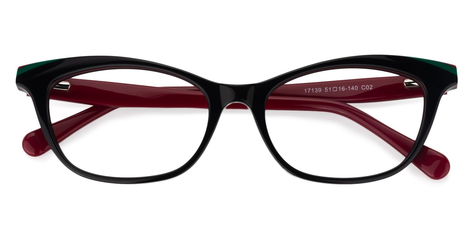 Cat Eye Black Glasses | Zeelool Glasses1