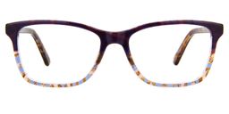 Cecilia Floral Rectangle Glasses12