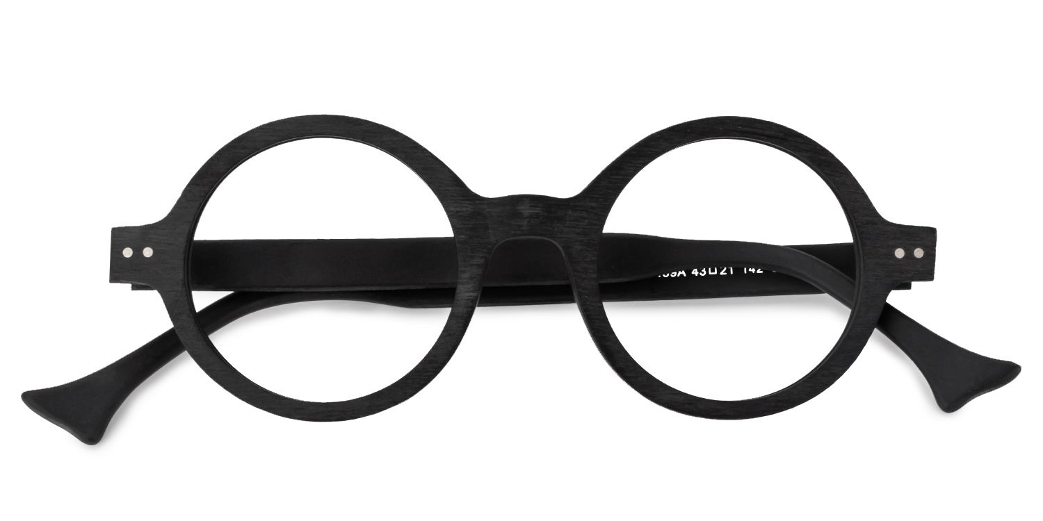 Round Black Glasses | Zeelool Glasses1
