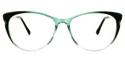 Ramsey Cateye Green Glasses0