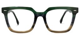 Minion Square Green Glasses0