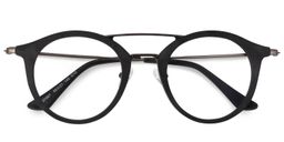 Chrissy Aviator Black Glasses1