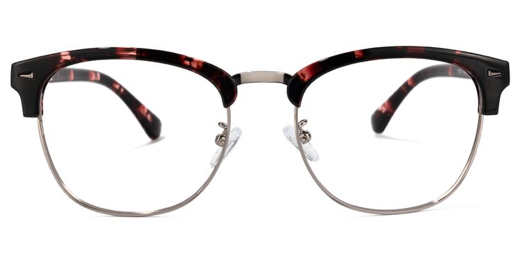 Lasha Browline Silver Glasses