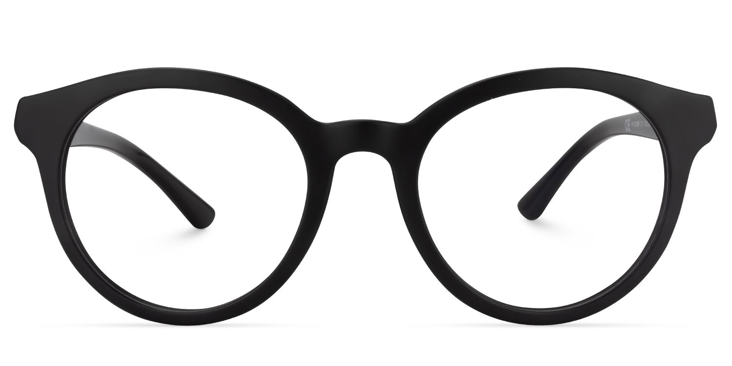 Round Black Glasses | Zeelool Glasses0
